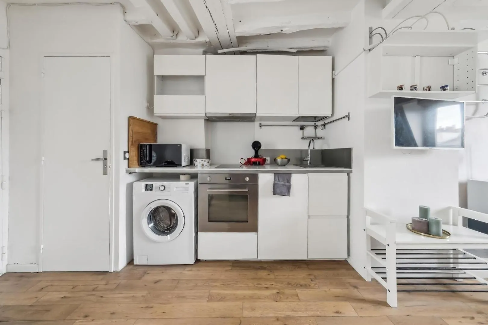 Bnbnook - Chic Studio - Steps From Les Halles & The Louvre Paris Apartment